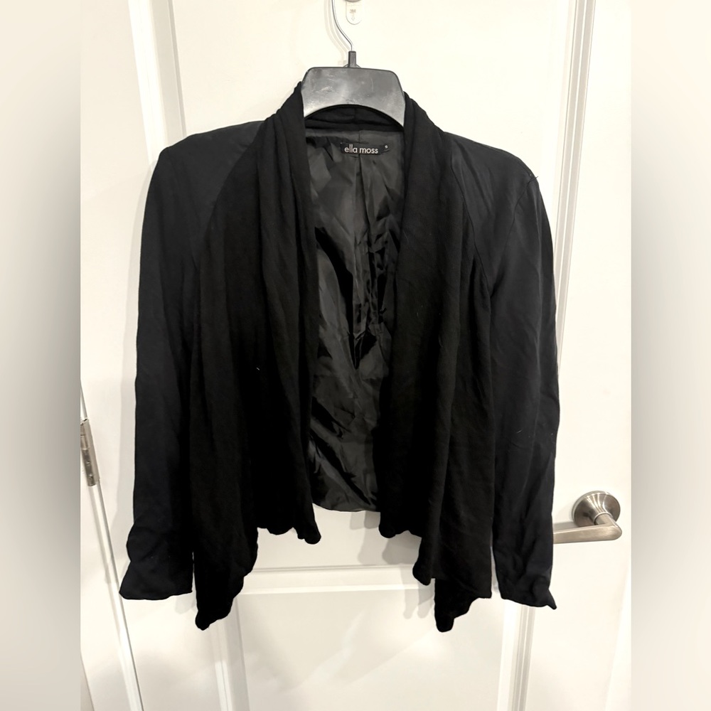 Ella Moss, black cardigan, Size small
